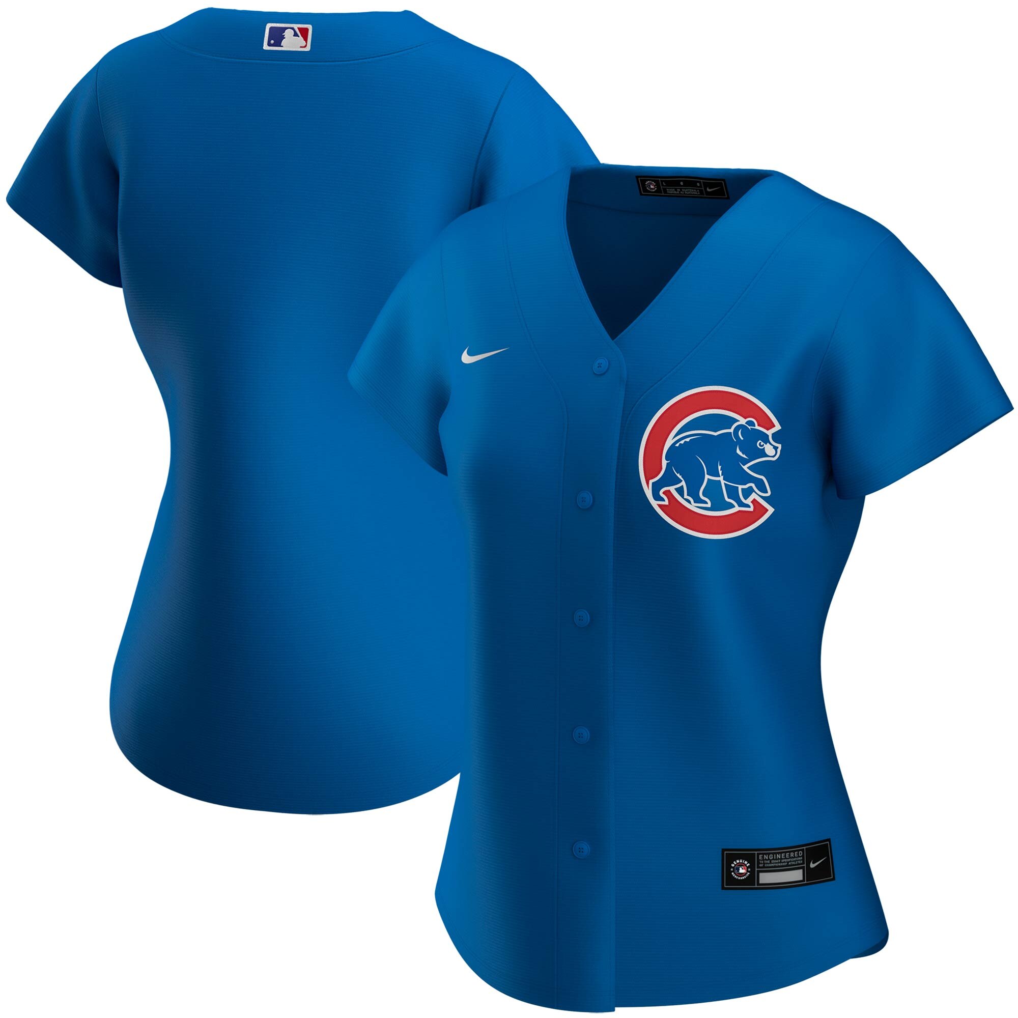 Personalized Chicago Cubs Women’s Alternate 2020 MLB Team Jersey Royal