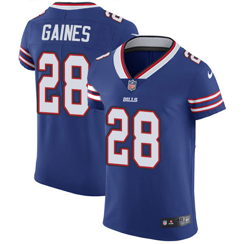 Personalized Bills #28 E.J. Gaines Royal Blue Team Color Men’s Stitched NFL Untouchable Elite Jersey