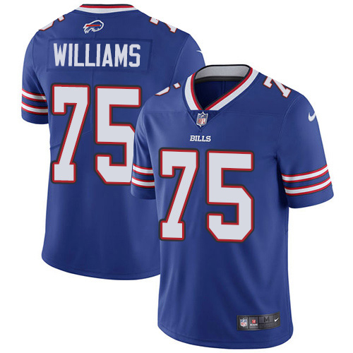 Personalized Bills #75 Daryl Williams Royal Blue Team Color Men’s Stitched NFL Untouchable Limited Jersey