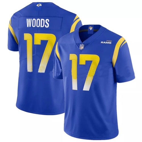 Personalized Rams #17 Robert Woods Royal 2020 New Untouchable Limited Jersey
