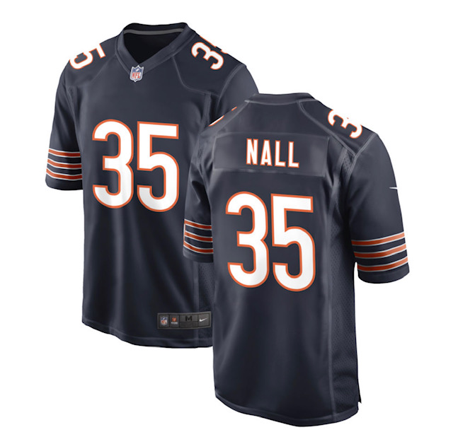 Personalized Bears #35 Ryan Nall Navy limited Jersey
