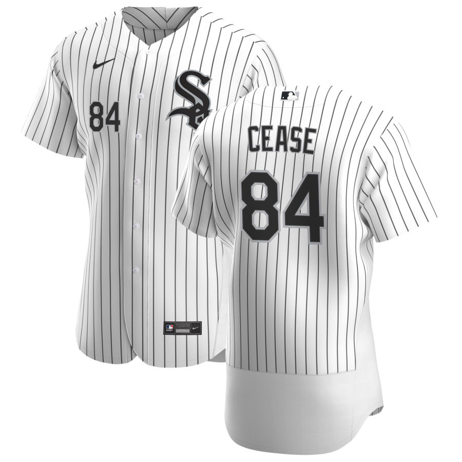 Personalized Chicago White Sox #84 Dylan Cease Men’s White Home 2020 Authentic Player MLB Jersey