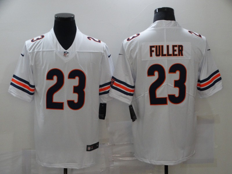Personalized Bears 23 Kyle Fuller White Untouchable Limited Jersey