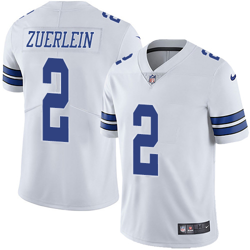 Personalized Cowboys #2 Greg Zuerlein White Men’s Stitched NFL Untouchable Limited Jersey