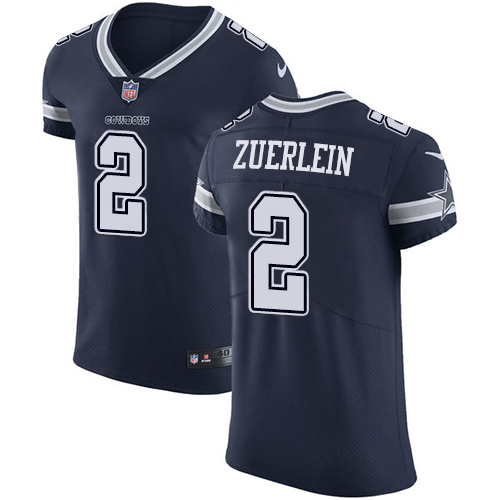 Personalized Cowboys #2 Greg Zuerlein Navy Blue Team Color Men’s Stitched NFL Untouchable Elite Jersey