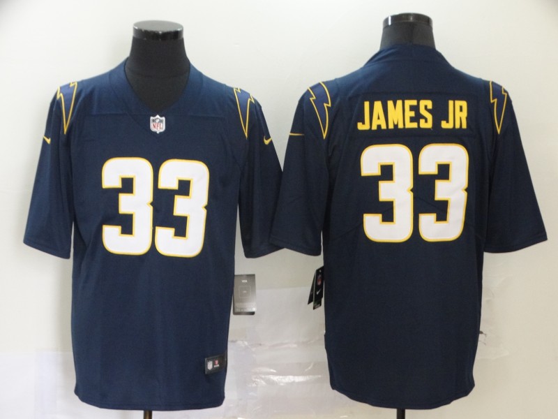 Personalized Chargers 33 Derwin James 2020 New Untouchable Limited Navy Jersey