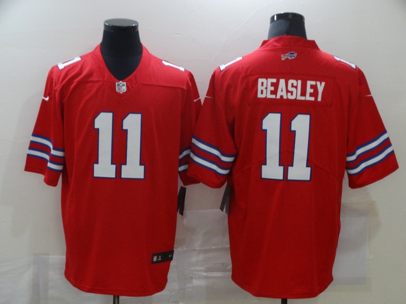 Personalized Bills 11 Cole Beasley Red Untouchable Limited Jersey