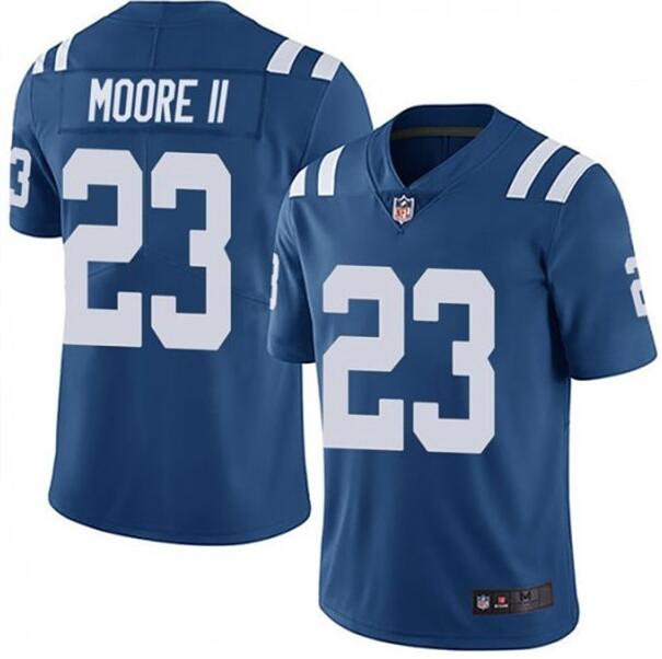 Personalized Colts 23 Kenny Moore II Royal Untouchable Limited Jersey