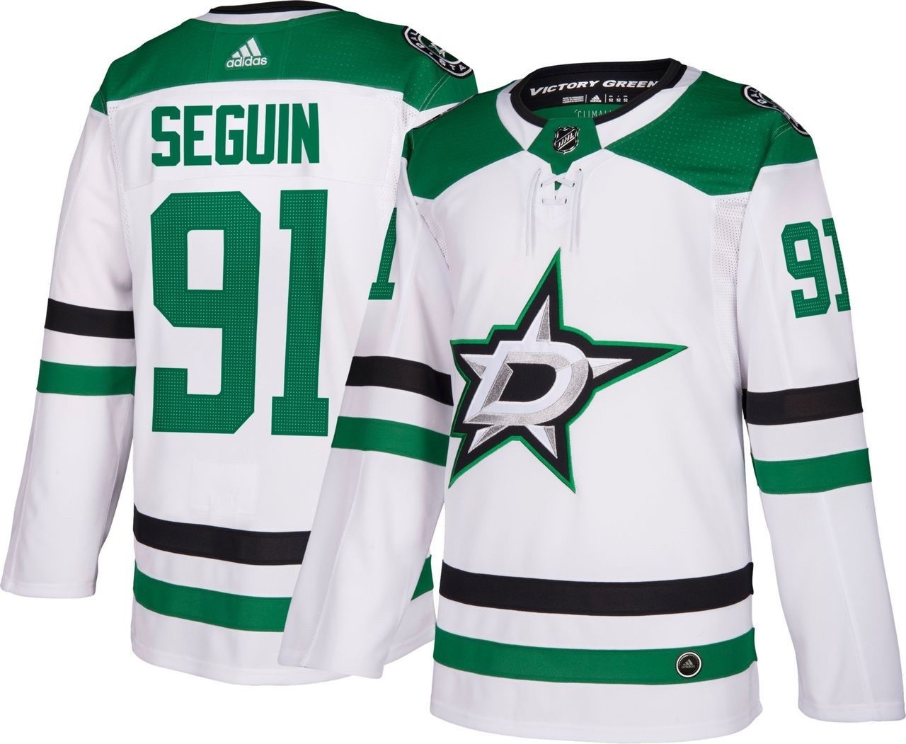 Personalized Dallas Stars 91 Tyler Seguin White Jersey