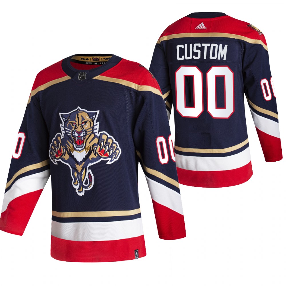 Personalized Florida Panthers Black Men’s 2020-21 Alternate Authentic Player NHL Jersey