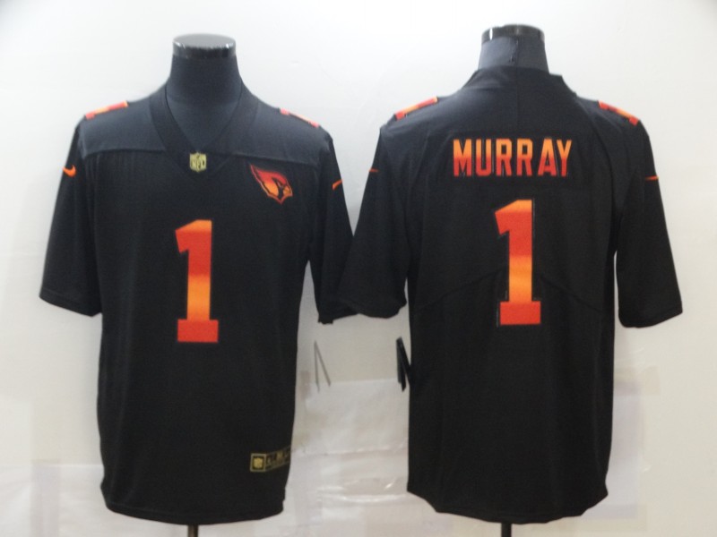 Personalized Cardinals 1 Kyler Murray Black Colorful Fashion Limited Jersey