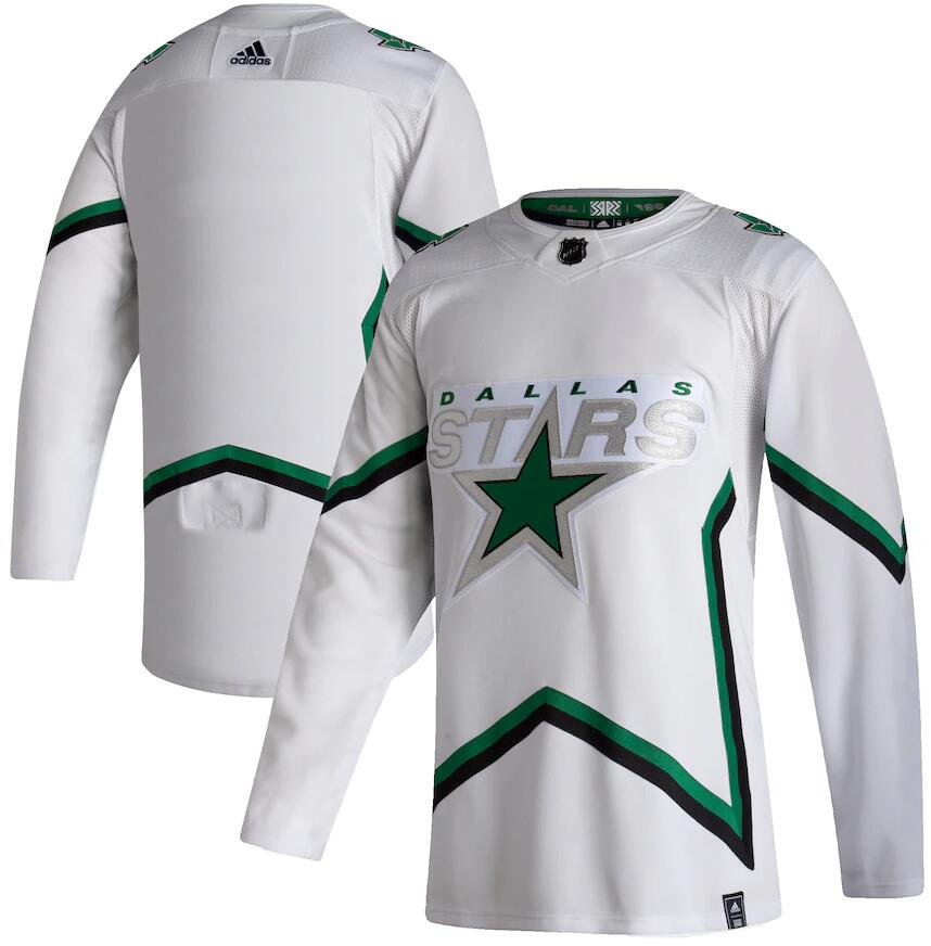 Personalized Stars Blank White 2020-21 Reverse Retro Jersey