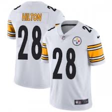 Personalized Steelers 28 T.Y. Hilton White Untouchable Player Limited Jersey