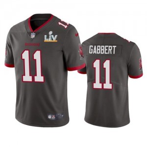 Personalized Buccaneers 11 Blaine Gabbert Grey 2021 Super Bowl LV Limited Untouchable Limited Men Jersey