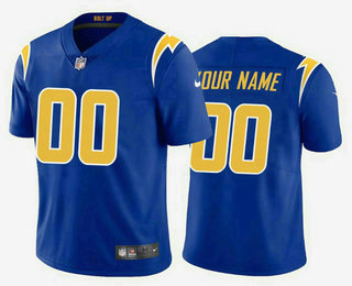 Personalized Men’s Los Angeles Chargersized Electric 2020 New Royal Untouchable Stitched Limited Jersey