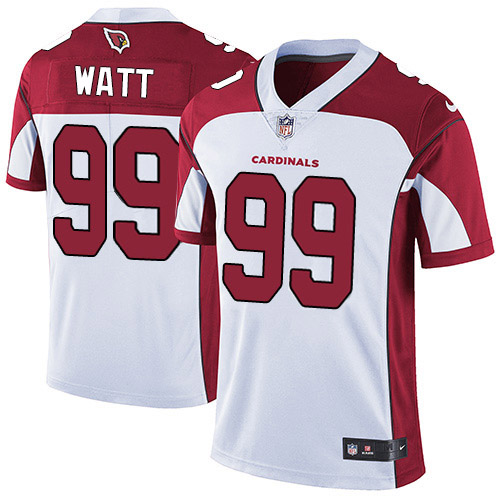 Personalized Cardinals #99 J.J. Watt White Men’s Stitched NFL Untouchable Limited Jersey