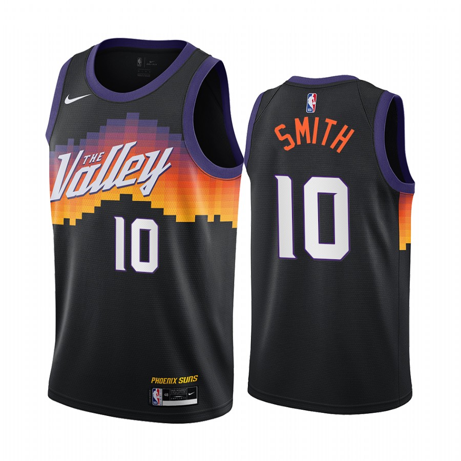 Personalized Suns #10 Jalen Smith Black NBA Swingman 2020-21 City Edition Jersey