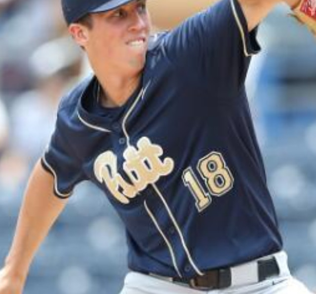 Personalized Custom PITT Pittsburgh Panthers Navy Blue Baseball Jerseys