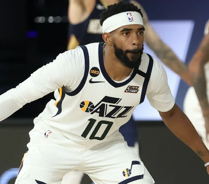 Personalized Men’s Utah Jazz #10 Mike Conley White NBA Jersey