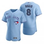 Personalized MLB Toronto Blue Jays #8 Cavan Biggio sky Blue 2020 FlexBase Jersey