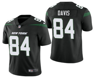 Personalized Men’s New York Jets #84 Corey Davis Black 2021 Untouchable Stitched NFL Limited Jersey