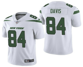 Personalized Men’s New York Jets #84 Corey Davis White 2021 Untouchable Stitched NFL Limited Jersey