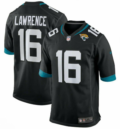 Personalized Jaguars #16 Trevor Lawrence Black Limited Jersey