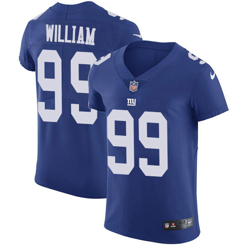 Personalized Giants #99 Leonard Williams Royal Blue Team Color Men’s Stitched NFL Untouchable Elite Jersey