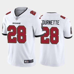 Personalized Men’s Tampa Bay Buccaneers #28 Leonard Fournette New White Untouchable Limited Stitched Jersey