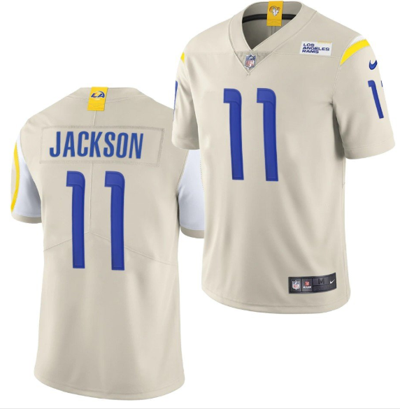 Personalized Men’s Los Angeles Rams #11 DeSean Jackson 2020 Bone Untouchable Limited Stitched Jersey