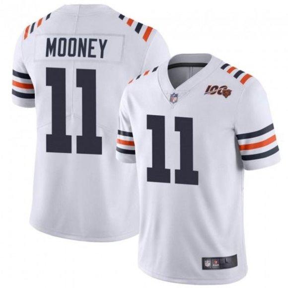 Personalized Men’s #11 Darnell Mooney Chicago Bears White Jersey