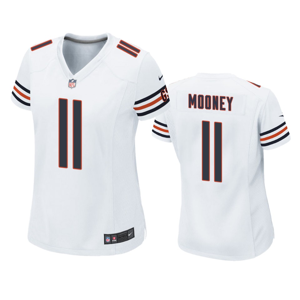 Personalized Women’s Chicago Bears #11 Darnell Mooney White Jersey