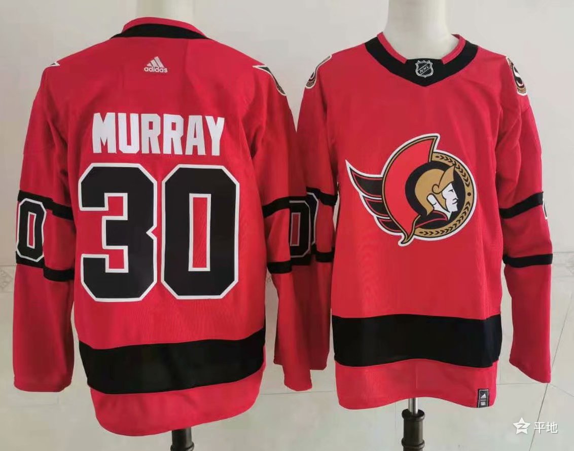 Personalized Men’s Ottawa Senators #30 Matt Murray Red 2021 Retro Stitched NHL Jersey
