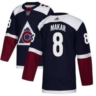 Personalized Colorado Avalanche #8 Cale Makar Navy Alternate Authentic Stitched NHL Jersey