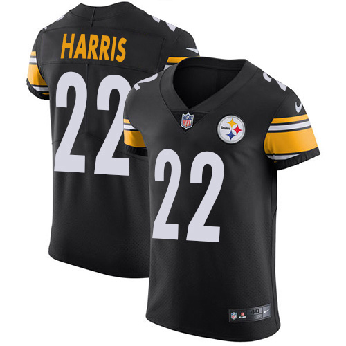 Personalized Steelers #22 Najee Harris Black Team Color Men’s Stitched NFL Untouchable Elite Jersey