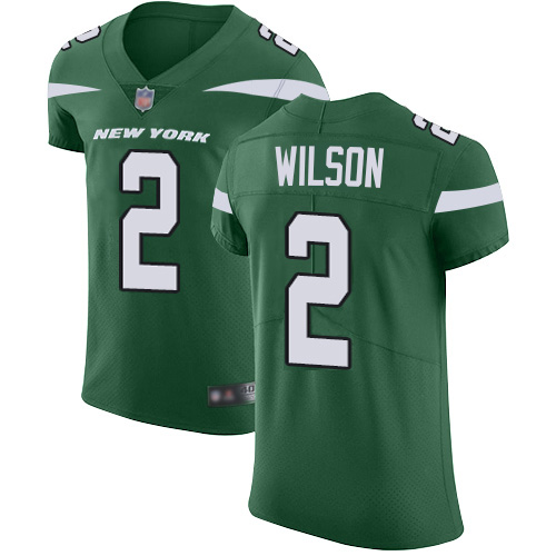 Personalized Jets #2 Zach Wilson Green Team Color Men’s Stitched NFL Untouchable Elite Jersey