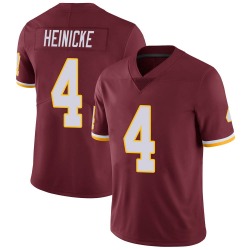 Personalized Men’s Washington Redskins #4 Taylor Heinicke Limited Burgundy Color Untouchable Jersey