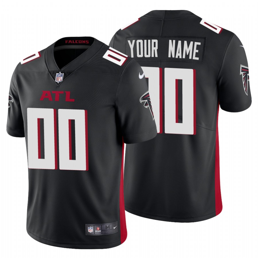 Personalized Atlanta Falcons Men’s Black 2020 Untouchable Limited NFL Jersey