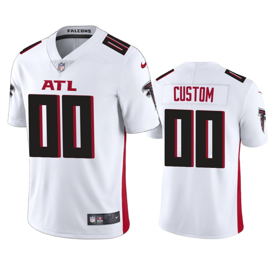Personalized Atlanta Falcons Men’s White 2020 Untouchable Limited NFL Jersey
