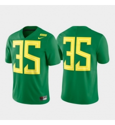 Personalized Men Oregon Ducks 35 Green Limited Football Jersey