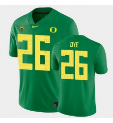 Personalized Men Oregon Ducks Travis Dye College Football Green Game Jersey
