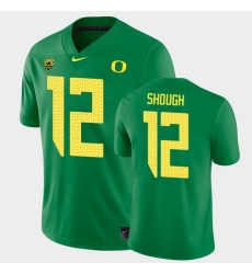 Personalized Men Oregon Ducks Tyler Shough College Football Green Game Jersey