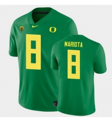 Personalized Men Oregon Ducks Marcus Mariota College Football Green Game Jersey