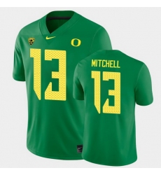 Personalized Men Oregon Ducks Dillon Mitchell College Football Green Game Jersey