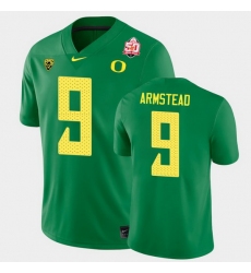 Personalized Men Oregon Ducks Arik Armstead 2021 Fiesta Bowl Green Game Jersey 0A