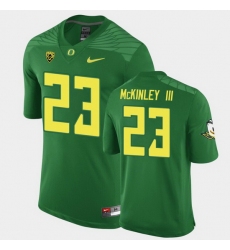 Personalized Men Oregon Ducks Verone Mckinley Iii Green Game Football Jersey