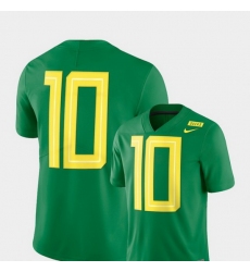 Personalized Men Oregon Ducks 10 Apple Green 2018 Mighty Oregon Football Limited Jersey