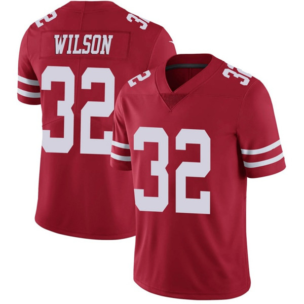 Personalized Men’s 49ers #32 Tavon Wilson Red limited Jersey
