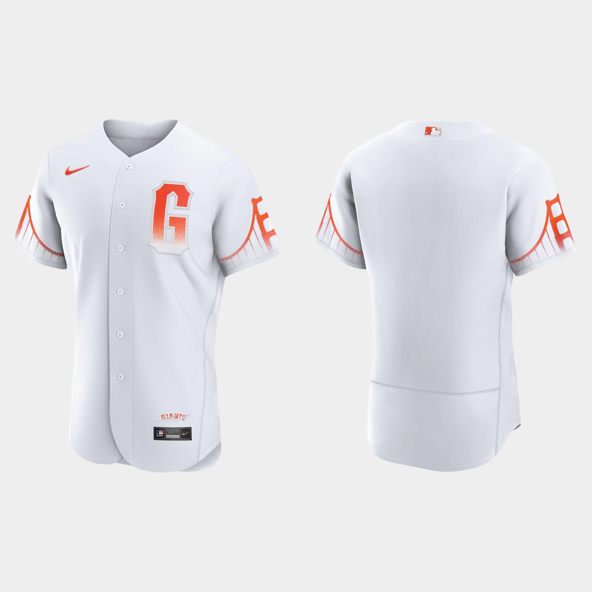 Personalized San Francisco Giants Men’s 2021 City Connect Authentic White Jersey