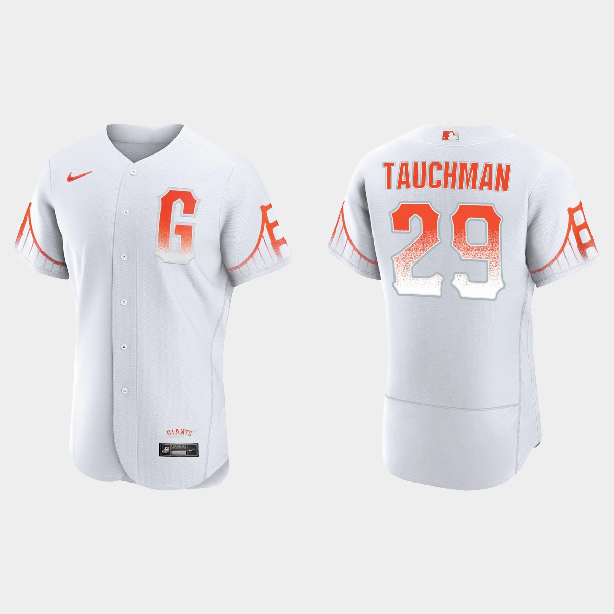 Personalized San Francisco Giants #29 Mike Tauchman Men’s 2021 City Connect Authentic White Jersey